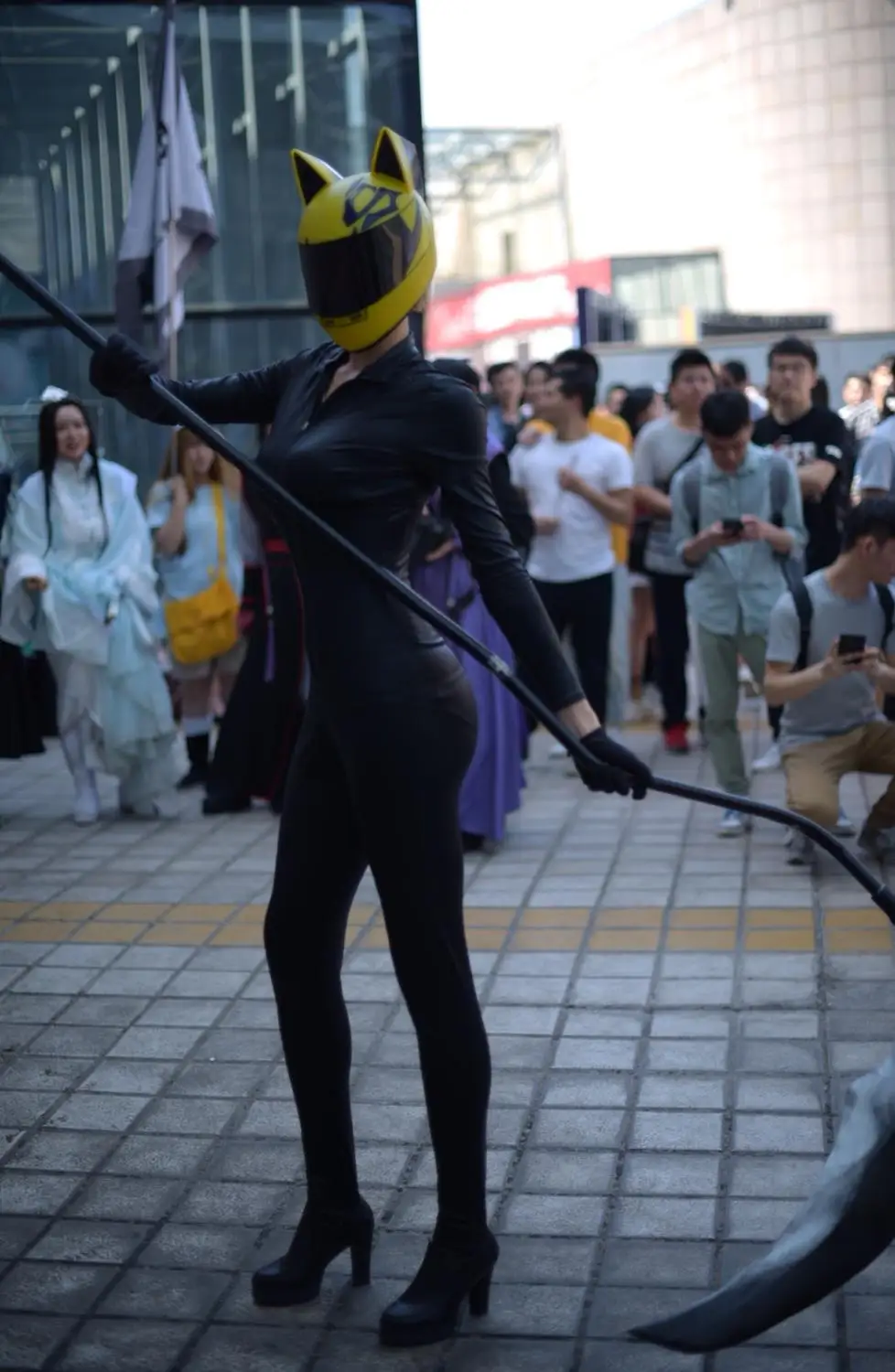 Японский аниме Durarara! DuRaRaRa Celty Sturluson Косплей Костюм Комбинезон на Хэллоуин из искусственной кожи Боди унисекс костюм для вечеринки