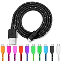 fast charging data charger micro usb cable data sync usb charger cable for samsung s7 htc lg huawei xiaomi android phone cables