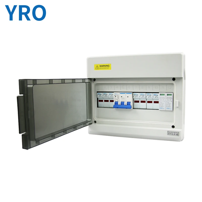 9 каналов Din-рейка наружная Водонепроницаемая электрическая распределительная