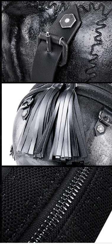 unisex casual backpack computer bag 3D Skull Relief Pirates of the Caribbean MotorcycleBag hip hop hot fashion | Багаж и сумки