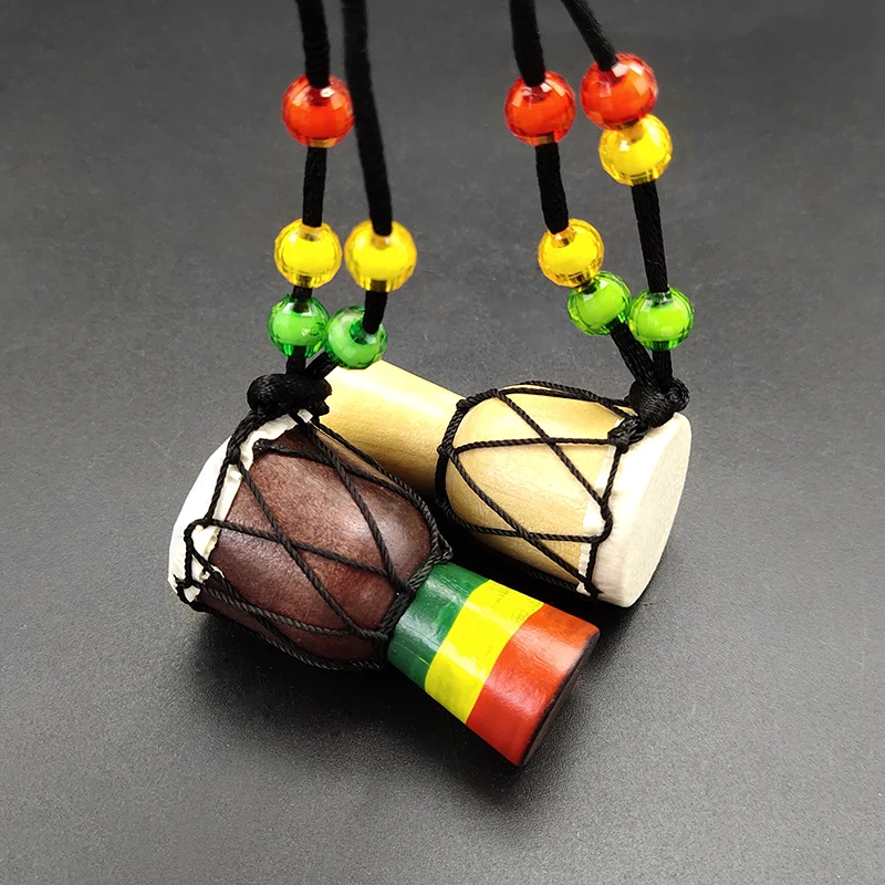 Мини барабанщик Jambe индивидуальный кулон Djembe перкуссионный музыкальный