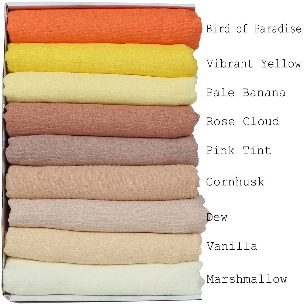 

180X90CM 105 Colors Women Crinkle Crimp Cotton Turban Hijab Shawls Classic Simple Easy Classy Muslim Scarf
