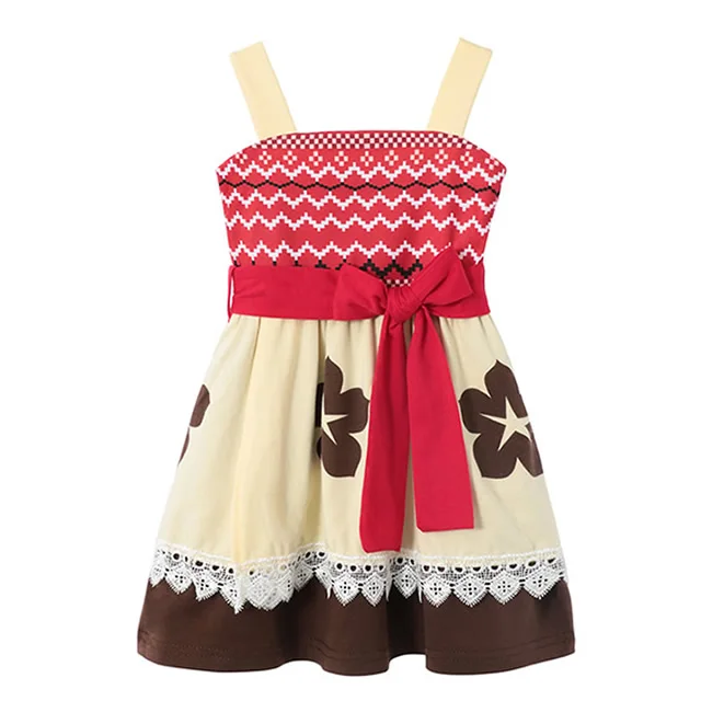 Moana Dress Игрушки для девочек история 4 древесные платья костюмы "Микки" Необычные Belle наборы Нэнси платье Минни Принцесса Snow Белоснежка Эльза Анна Одежда - Цвет: Moana Dress