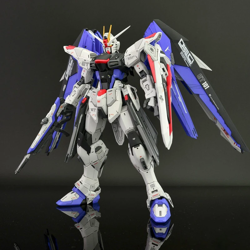 Дабан модель 1/100 мг ZGMF X10A СВОБОДА GUNDAM 2 0 из печати Редкие пятно экшн футболка с