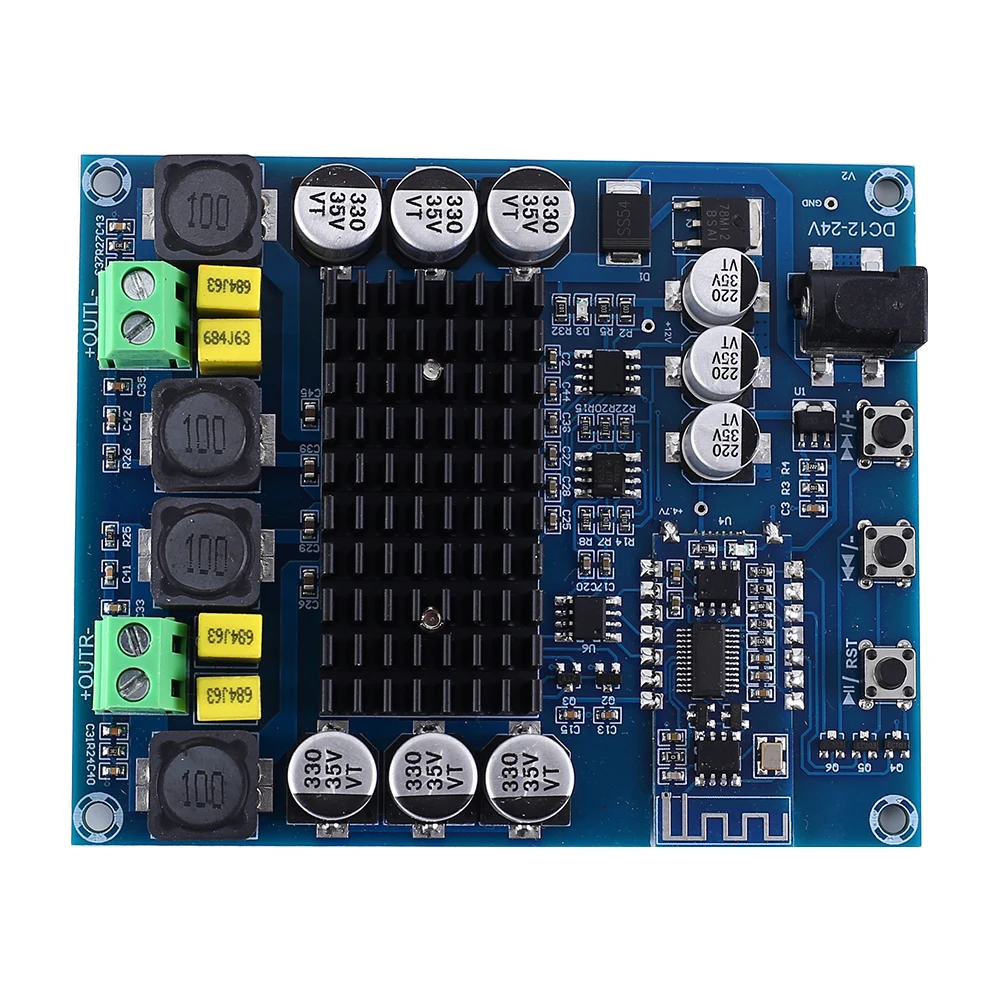 Цифровой усилитель постоянного тока 12 В 24 TPA3116D2 беспроводной Bluetooth модуль BLE5.0