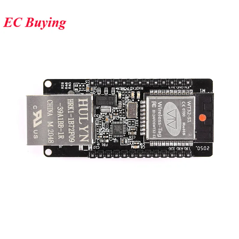 WT32 ETH01 Встроенный последовательный Порты и разъёмы локальных сетей Bluetooth WI FI