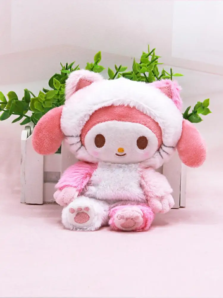 E Япония горячий стиль Saniro hellokitty Cinnamoroll Мелодия пудинг собака мягкие животные бинарная звезда подарок на день рождения спокойная кукла - Цвет: E