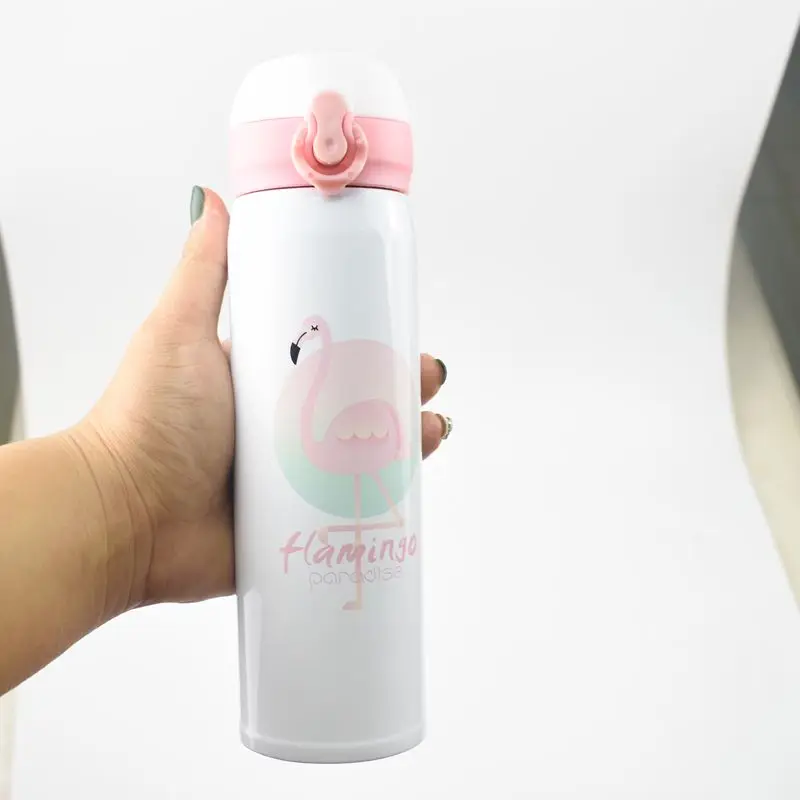 

New Design Double Wall Stainless Steel Vacuum Flasks 500ml Thermos Cup Coffee Tea Milk Travel Mug Thermo Bottle Gifts Thermocup