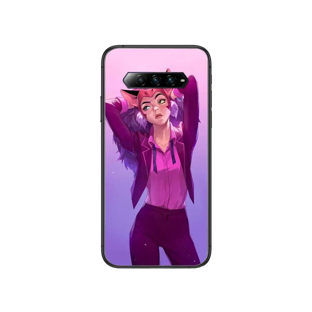 

Anime She-ra and the princess Anime Phone Case For xiaomi Black Shark 2 3 3s 4 Pro Helo Black Cover Silicone Back Prett
