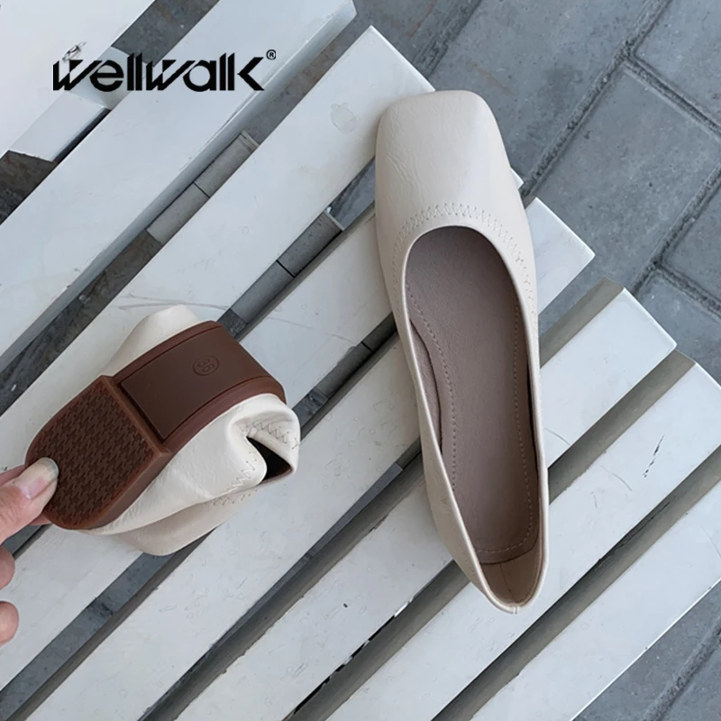 Выразительные туфли на плоской подошве Женские Повседневные балетки с