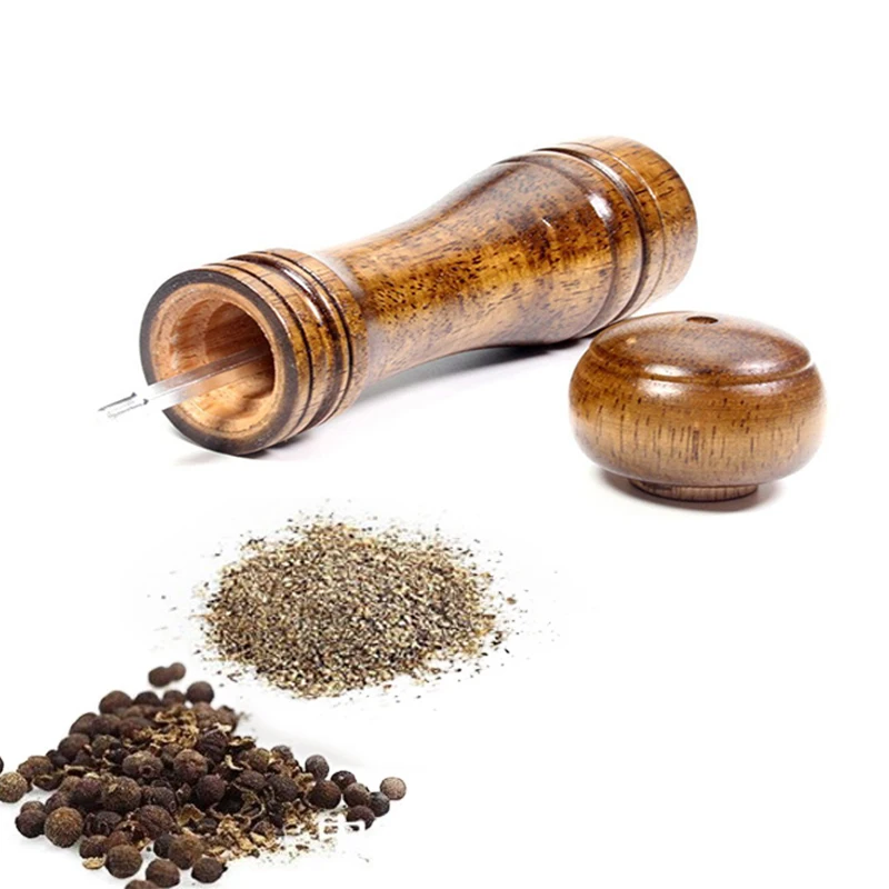 Мельница для соли и перца с керамической мельницей регулируемая крупная