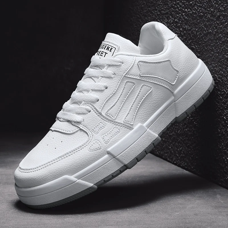 

Men Vulcanize Sneakers Breathable Men Casual Shoes Outdoor Walking Slip on Male Lace Up Flats Men Shoes