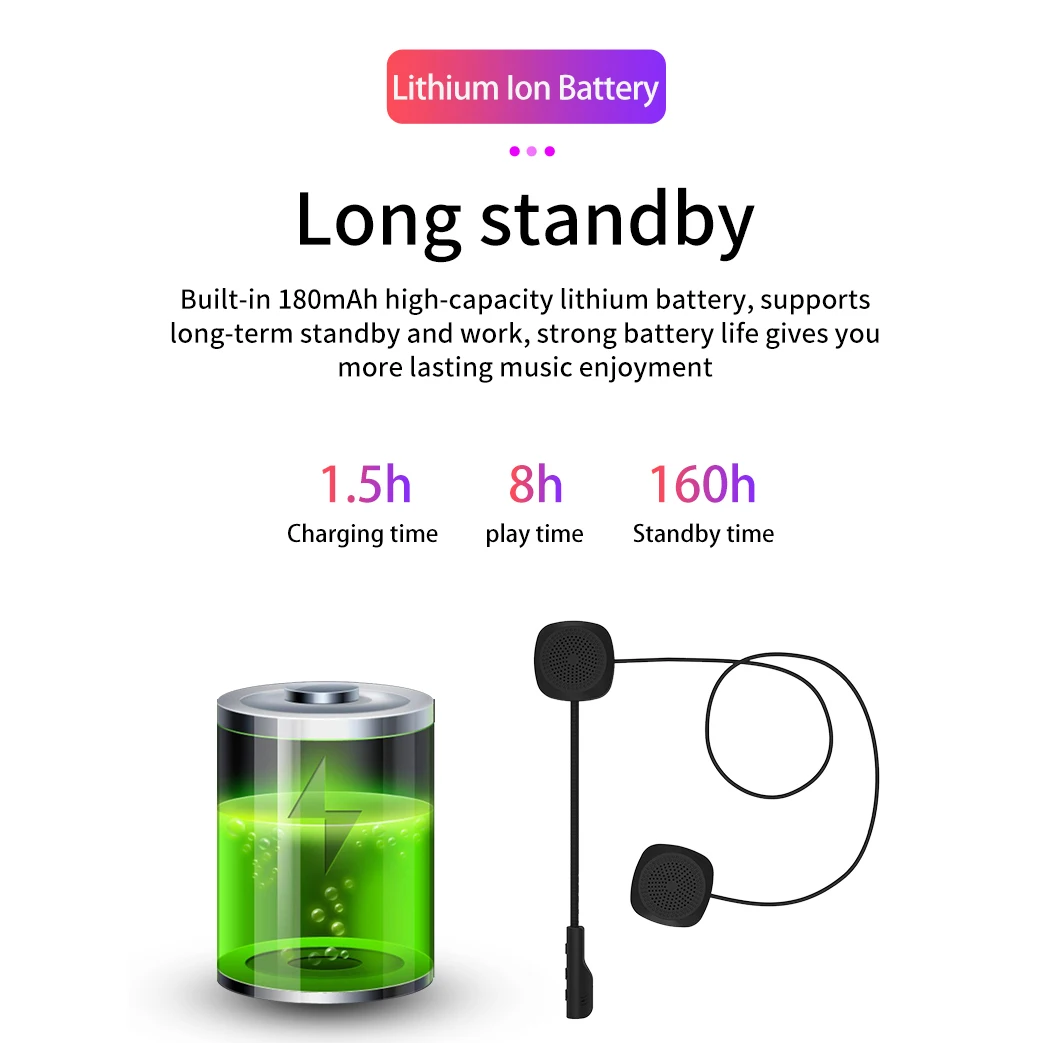 Беспроводной Bluetooth 5 0 Универсальный MH04 Мотоцикл Скутер Шлемы-гарнитуры гарнитура