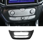 Для Great Wall Cannon GWM Poer Ute 2021 2022, аксессуары для интерьера, наклейка на панель переключателя кондиционера автомобиля из АБС-пластика и карбона, отделка