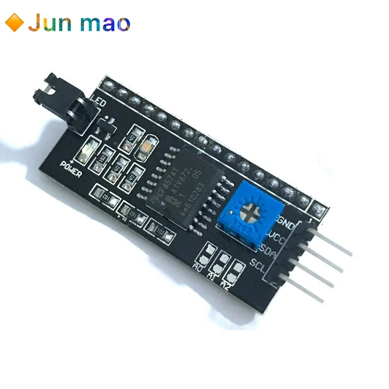 1602 16x2 HD44780 символ LCD /w IIC/I2C модуль адаптера последовательного интерфейса |