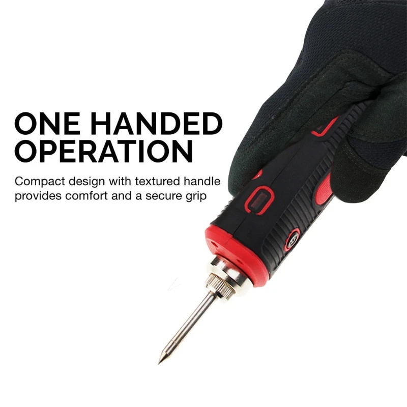 

K1KA Low Voltage Portable Mini USB Charging Welding Iron Set 8 w Soldering Iron Tool for Home DIY Welding Users