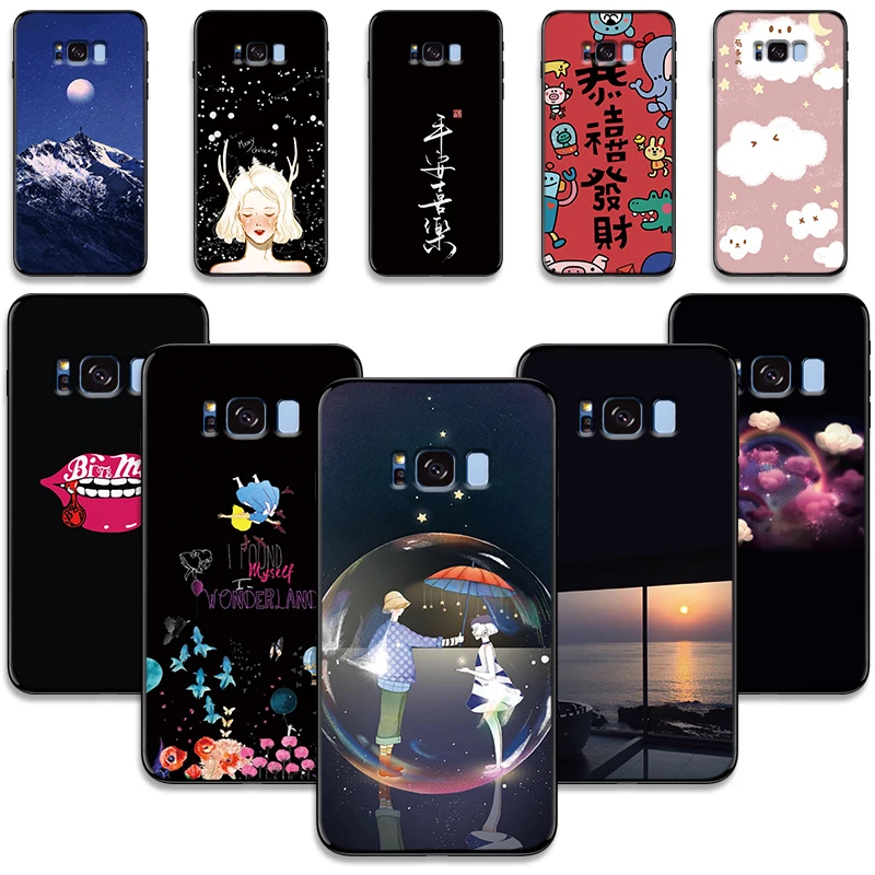 Силиконовый чехол для телефона samsung S8 S9 Plus s8plus s 9 sumsung s9 с поп-музыкой | Мобильные