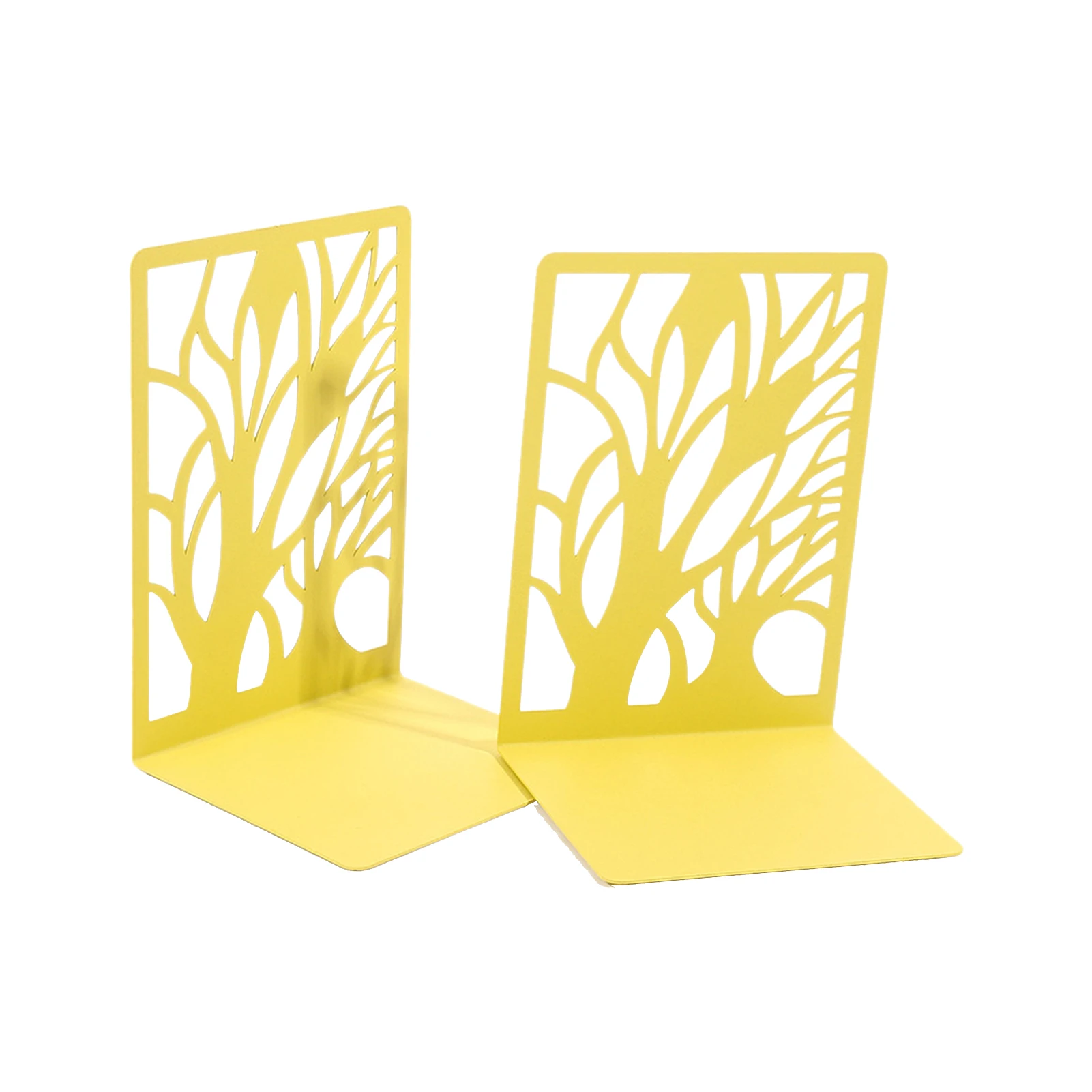 

2Pcs Iron Bookends L-shaped Book Holder Desktop Organizer Home Storage Shelf School Stationery Office Accessories