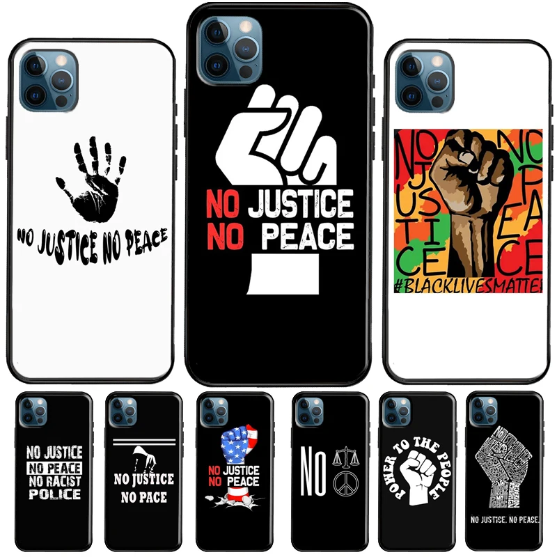 Без правосудия нет мира чехол для iPhone 11 Pro Max XS 6S 7 8 Plus SE 2020 X XR 12 mini | Мобильные