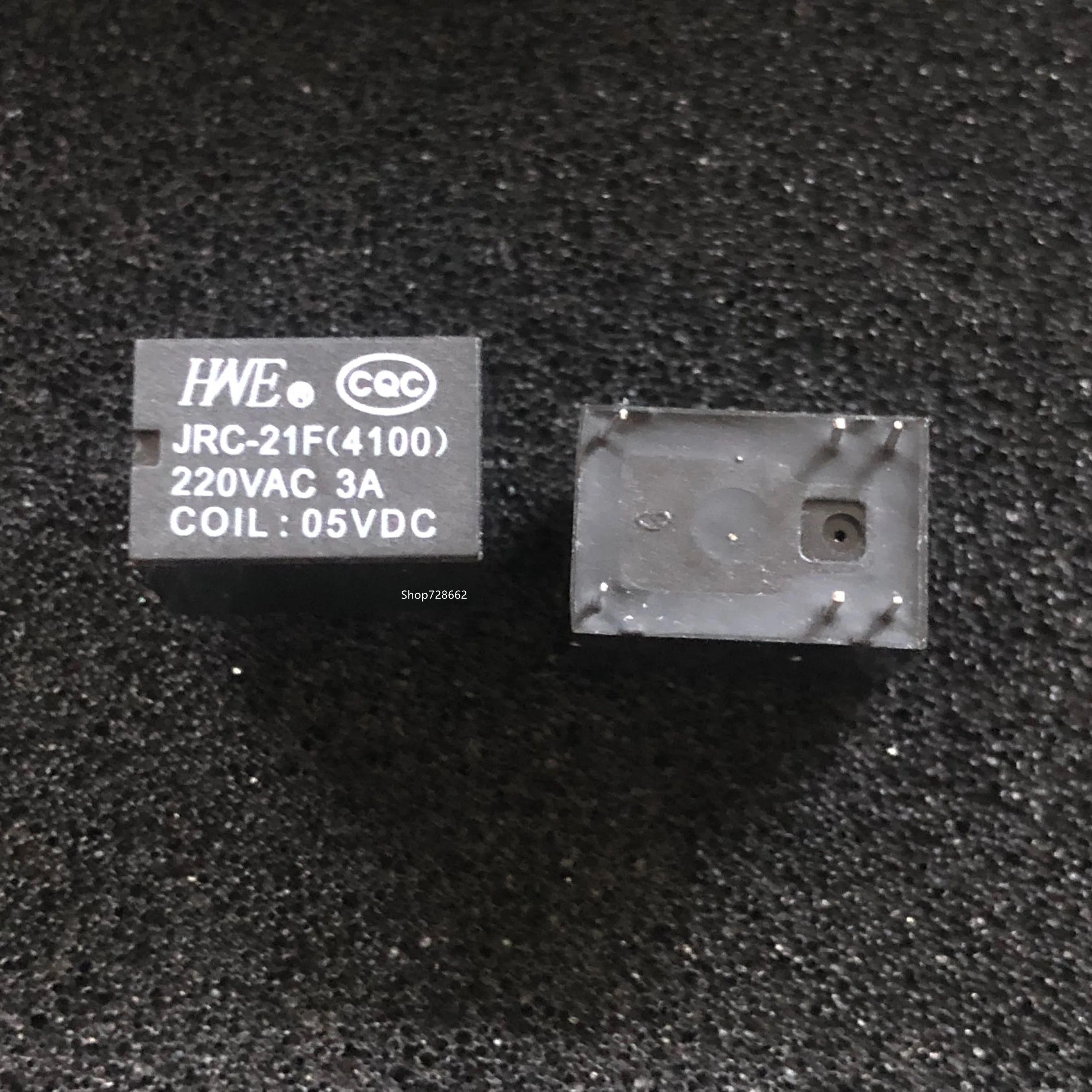 10 шт. JRC-21F 4100 DC мини Мощность реле 6-pin печатного монтажа печатной платы 3V 5V 12V оптом