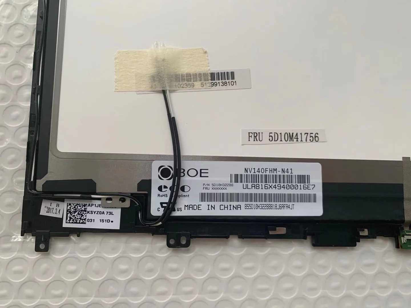 14 &quotсенсорный экран Замена ЖК в сборе для Lenovo Flex 4 1470 1480 + рамка|14 touch screen|lenovo flex