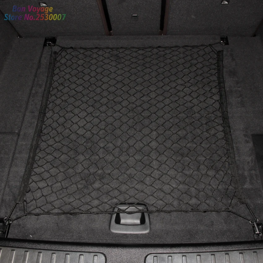 4 HooK Car Trunk Cargo Mesh Net Luggage For Golf 7 MK7 CRV CR-V RAV4 CX-5 X-TRAIL IX35 Qashqai KX5 Tiguan Tucson Sportage R | Автомобили и