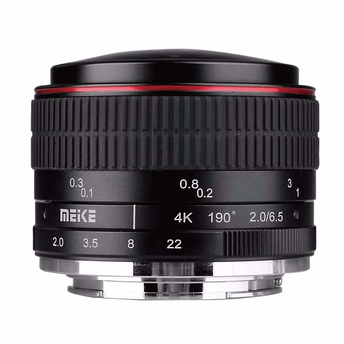Объектив рыбий глаз Meike 6 5 мм F2.0 Для беззеркальных камер Canon EOS M Nikon Sony E Fuji Fujifilm X