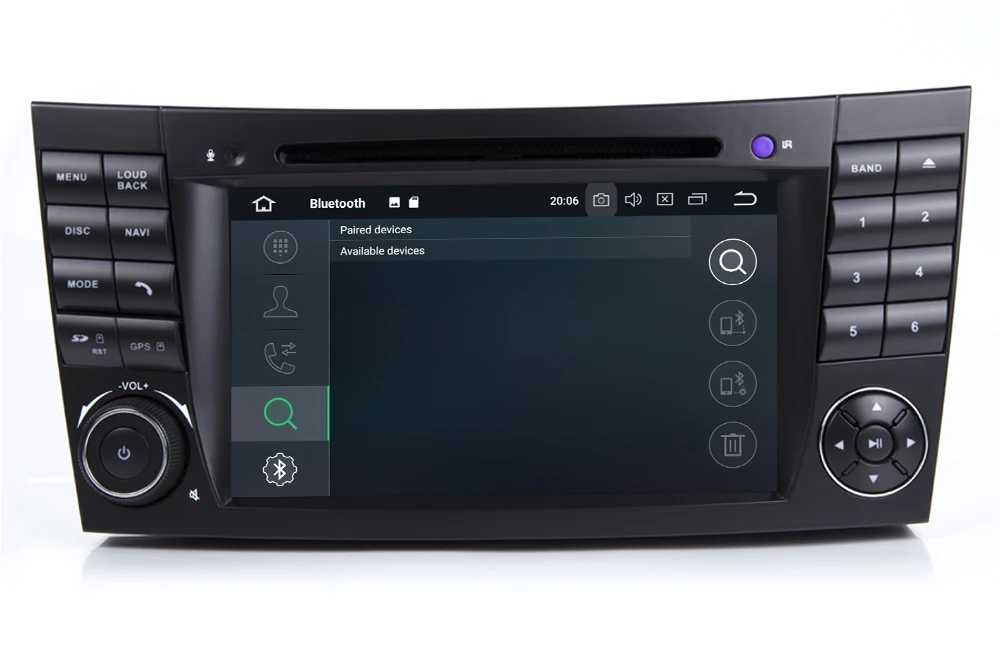 Автомобильный DVD плеер HIRIOT Android 10 с GPS для Mercedes Benz E class W211 E200 E220 E280 E300 E350 CLS CLASS W219