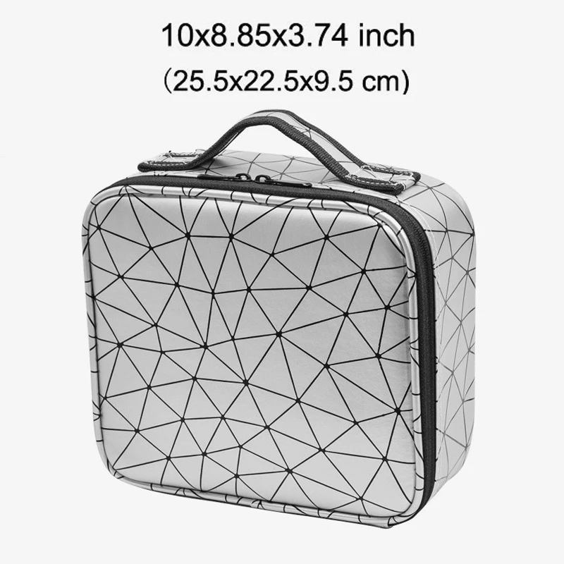 

Bolsa de maquiagem feminina, bolsa para viagem, profissional, para cosmticos, grande capacidade