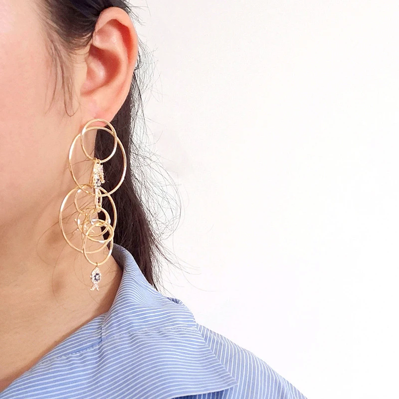 Женские серебряные серьги-шармы оригинальный Шарм из стерлингового серебра 1:1