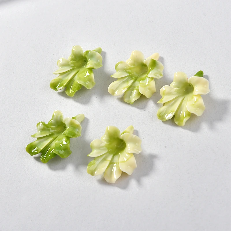 Натуральный коралловый смешанный полимерный материал прямые отверстия большой