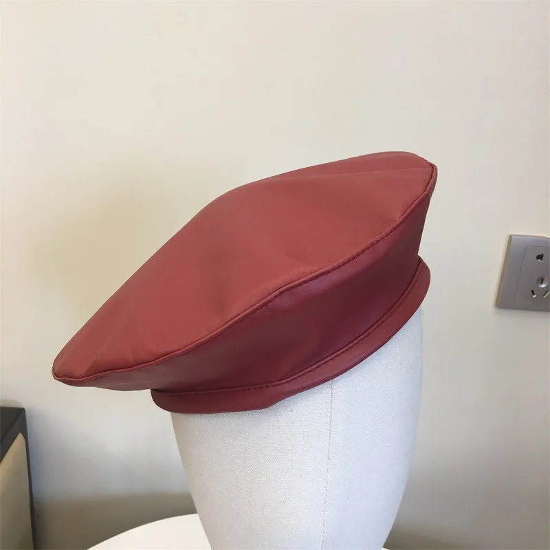 2019 New Women'S Girl'S Beret Hat Women Punk Female Cotton | Аксессуары для одежды