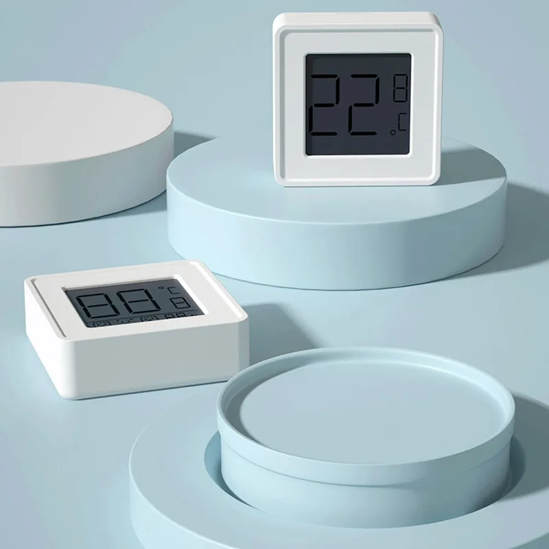 Цифровой ЖК термометр и гигрометр комнатный мини электронный монитор с