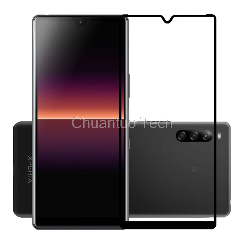 

25 Pcs/Lot Full Cover Screen Protector For Sony Xperia L4 Scratch Proof Protective Film Tempered Glass For Sony Xperia L4