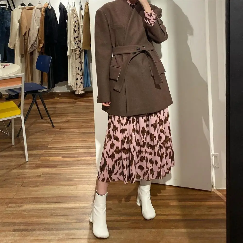 Женское винтажное платье рубашка свободное элегантное праздничное с длинным