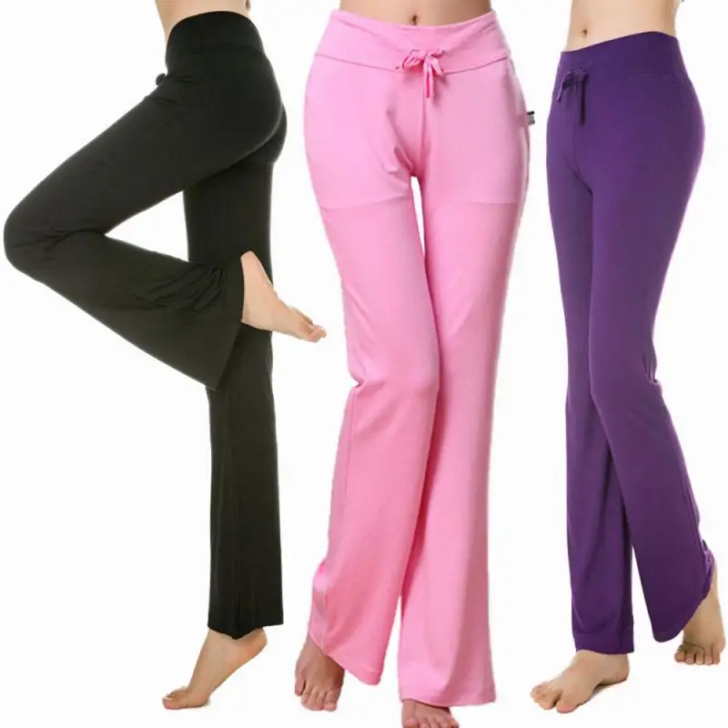 

Женские свободные штаны для йоги, женские свободные штаны, длинные брюки для йоги, танцев, мягкие домашние брюки из модала, удобные танцевал...