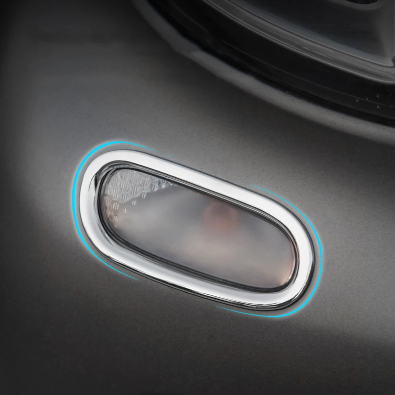 2 шт. автомобильный сигнал поворота светильник рама наклейки украшения накладка