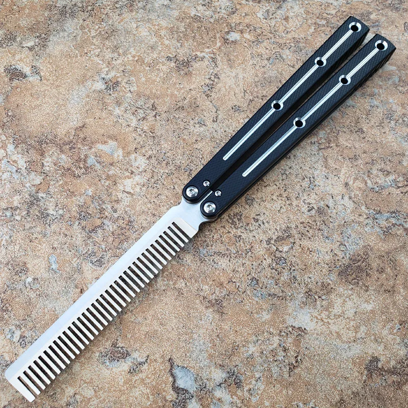 Гребень Одно синее море с интегрированной алюминиевой ручкой высокопрочный