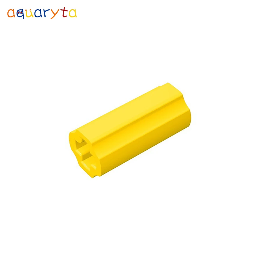 Aquaryta 100pcs 1x2 Cross Shaft Connector Technology Building Block Part Compatible 59443 DIY Assemble Particle Toy for Children - купить по