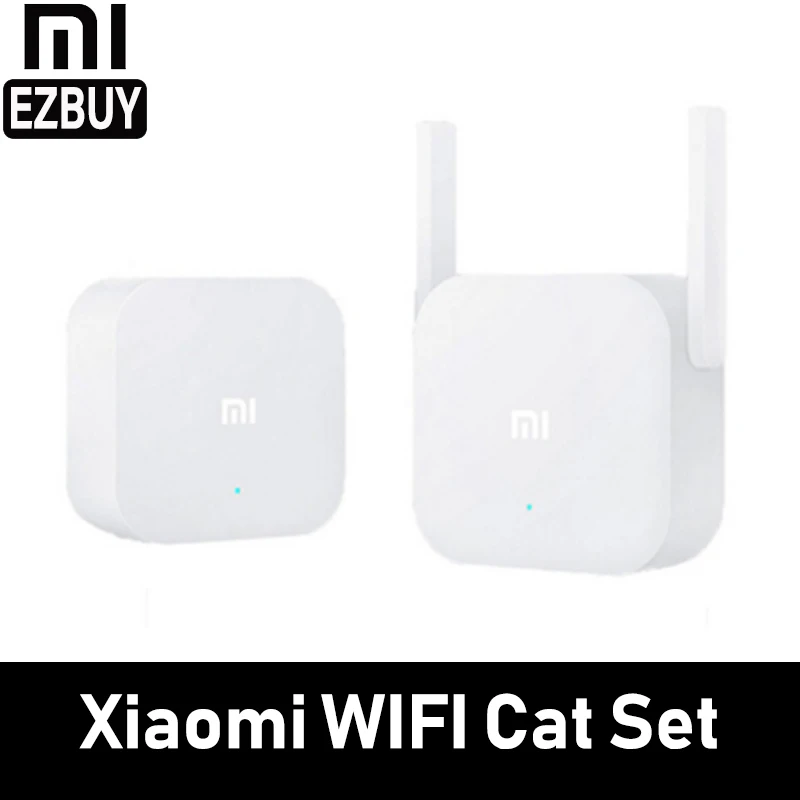 Оригинальный Xiao mi Электрический усилитель мощности Cat Wifi 2 4G 300Mbps беспроводной