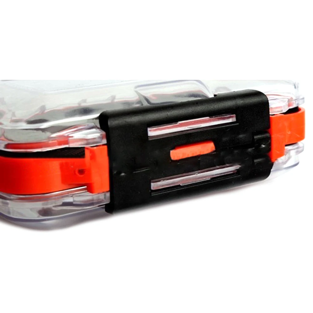 1pc Plastic Fishing Lure Box Gear Fish Squid Line Transparent Fly Hooks Outdoor Hook Road Accessories Boxs | Спорт и развлечения