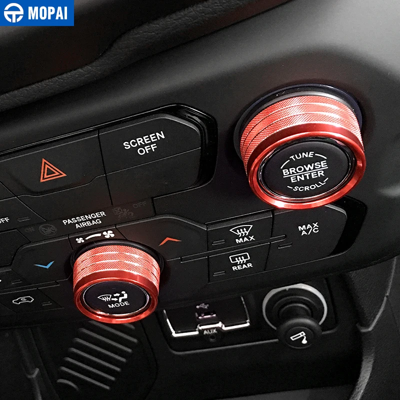 MOPAI Автомобильный интерьер кондиционер аудио CD Регулируемая Кнопка украшение