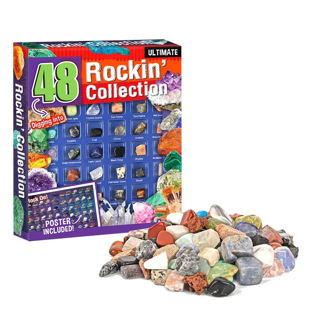 

Christmas Advent Calendar Countdown To Christmas 2021 Christmas Advent Calendar With 48 minerals Christmas Gift Fun Education