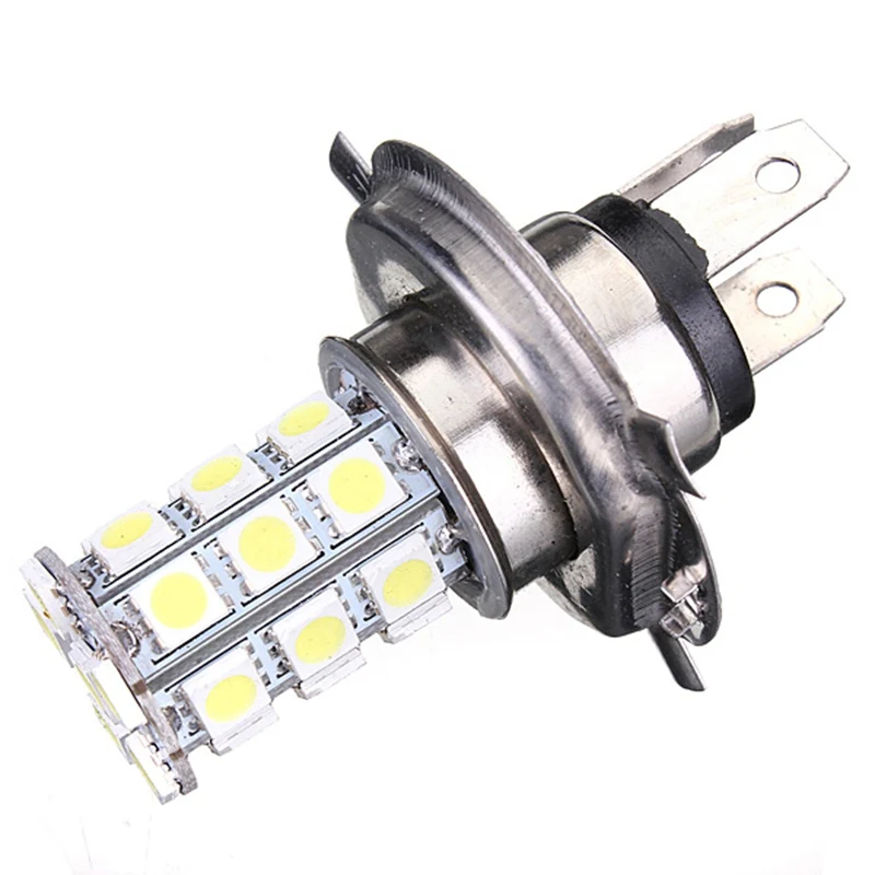 DC12V головной светильник белый 9003 5050 27 SMD светодиодный лампы Противотуманные фары