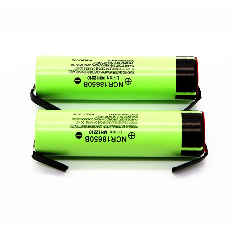 NCR18650B 3,7 v 3400mah 18650 литиевая аккумуляторная батарея Сварка никель листовые батареи для power Bank Прямая поставка