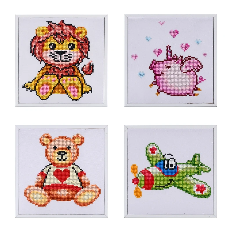 

W3JF творческие художественные украшения ручной работы подарок Драгоценный Камень алмазная живопись набор наклеек 3D бриллиантовое искусств...