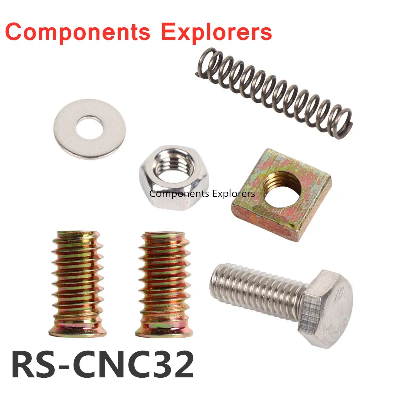 Винты кляксы гаек и шайбы крепеж для RS-CNC32 аппарат лазерной порезки быстроходный