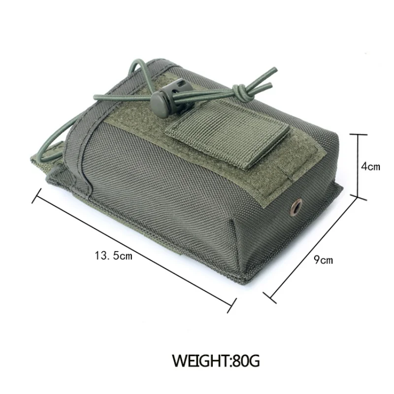 

Outdoor hunting Package Pouch Tactical Sports Molle Nylon Radio Walkie Talkie Holder Bag Magazine Mag Pouch Pocket