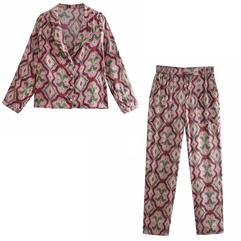 

brief paragraph coat female lead 2021 purple buttons shirt printing restoring ancient ways women's leisure shirt in summer