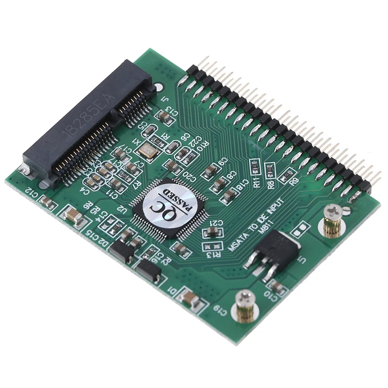 Адаптер mSATA SSD на 44Pin IDE адаптер конвертер карты для ноутбука|Компьютерные кабели и